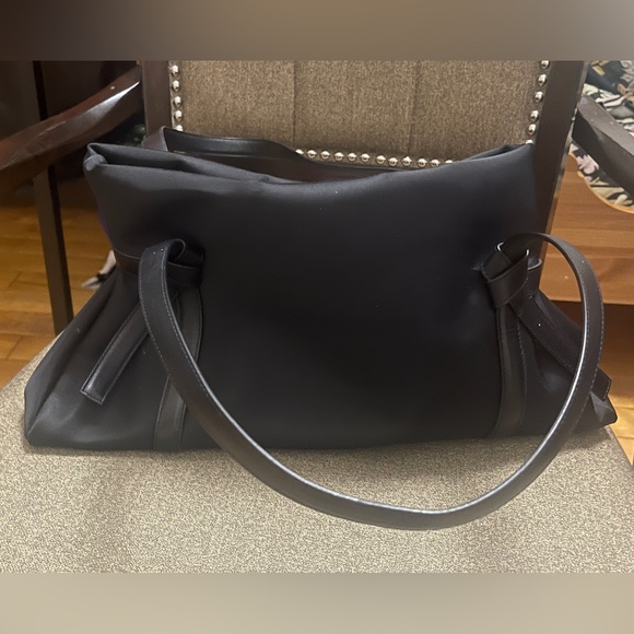 Kenzo Black Nylon and Leather Koi Fish Shoulder Bag - Picture 3 of 5